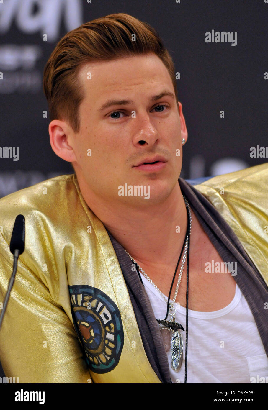 Lee Ryan Of Blue Representing The United Kingdom Seen During The Big Stock Photo Alamy Lee Ryan Of Blue Representing The United Kingdom Seen During The Big Stock Photo Alamy