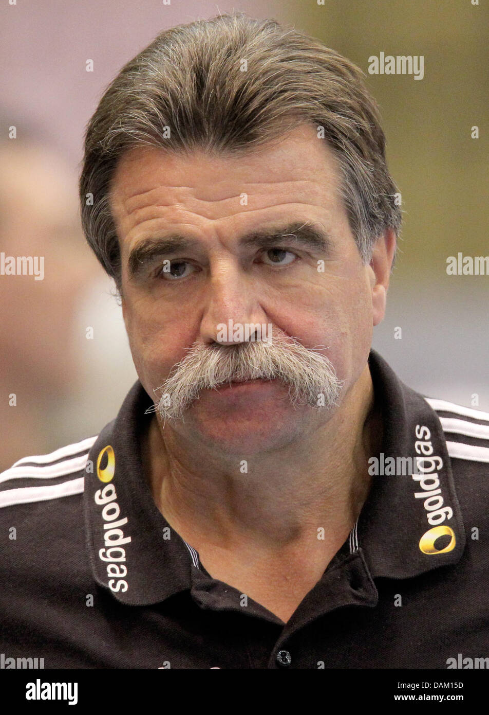 Heiner brand german handball coach hires stock photography and images