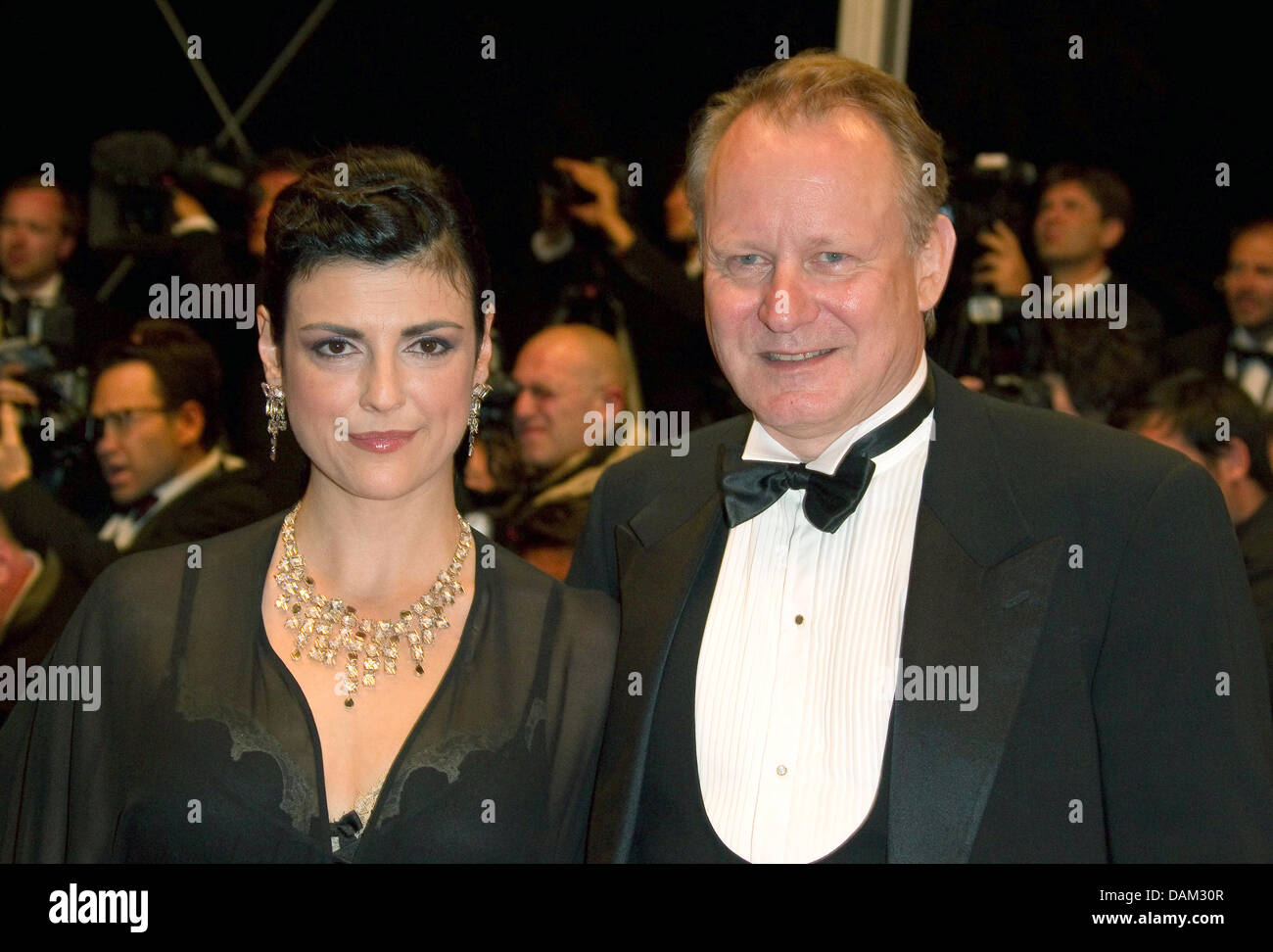 Stellan skarsgard megan everett melancholia hi-res stock photography ...