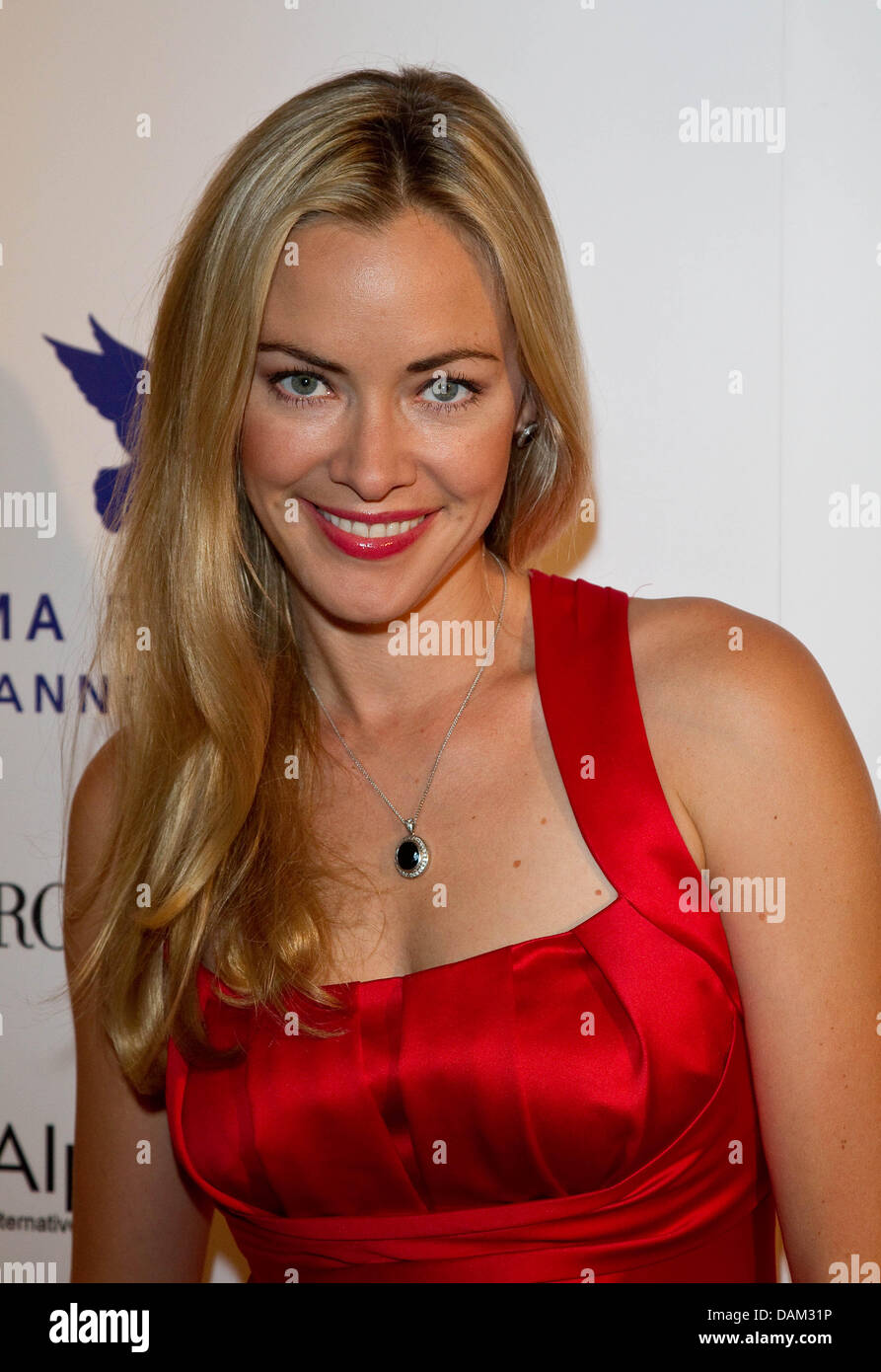 US actress Kristanna Loken attends the Cinema For Peace dinner during the 64th Cannes International Film Festival at Hotel Carlton in Cannes, France, on 18 May 2011. Photo: Hubert Boesl Stock Photo