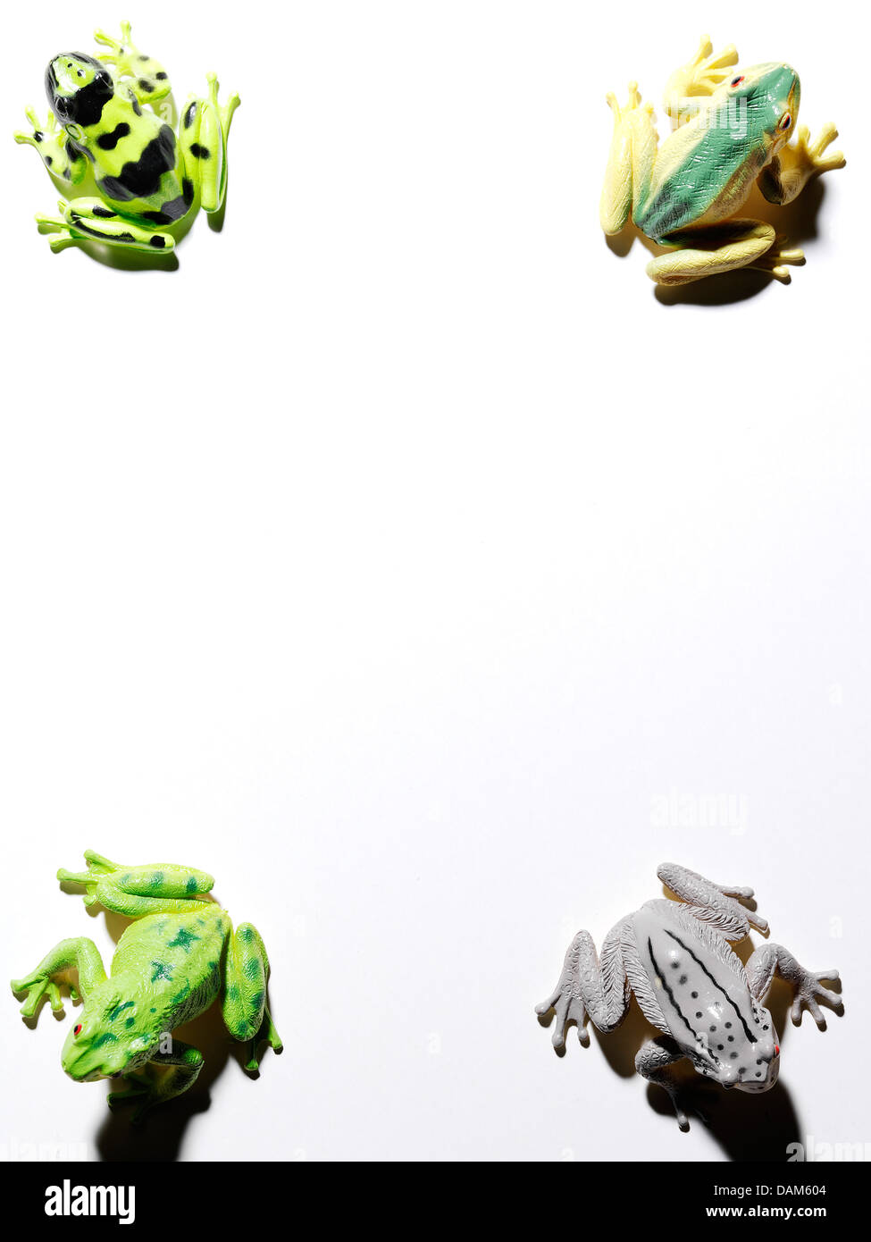 Toys on white background Stock Photo - Alamy