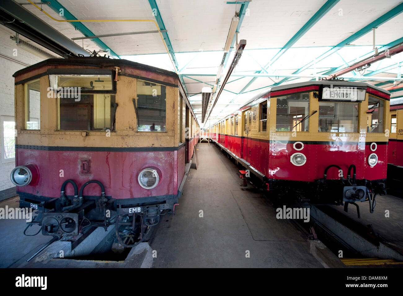 Historical s Bahn Train Inside Garage In erkner High Resolution Stock  Photography and Images - Alamy