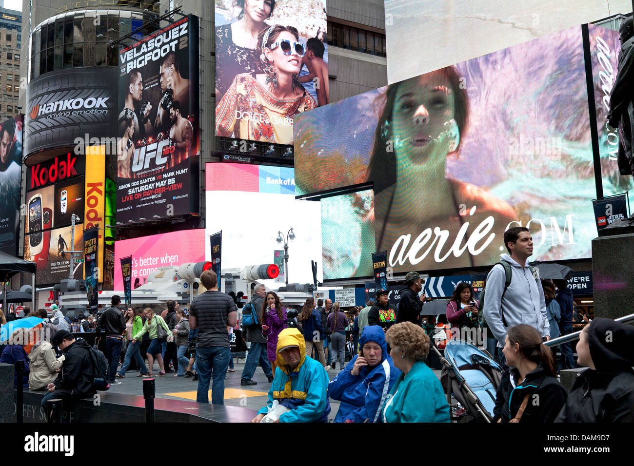 Times square, Manhattan, NYC Stock Photo