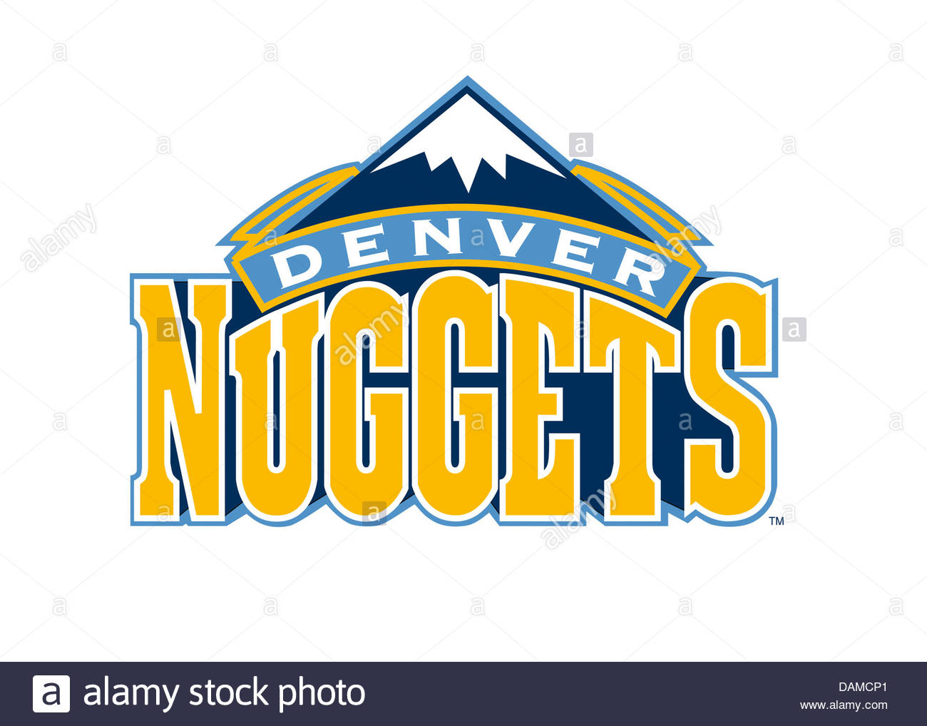 Denver nuggets logo symbol icon flag emblem Stock Photo, Royalty Free ...