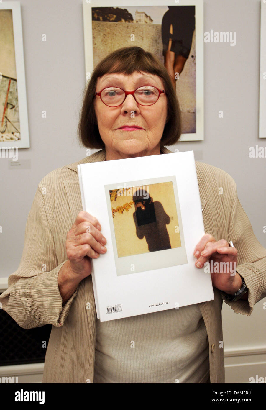 June Newton, widow of the photographer Helmut Newton, opens the exhibition  "Helmut Newton Polaroids" at the Museum for Photography in Berlin, Germany,  09 June 2011. Photo: Xamax Stock Photo - Alamy