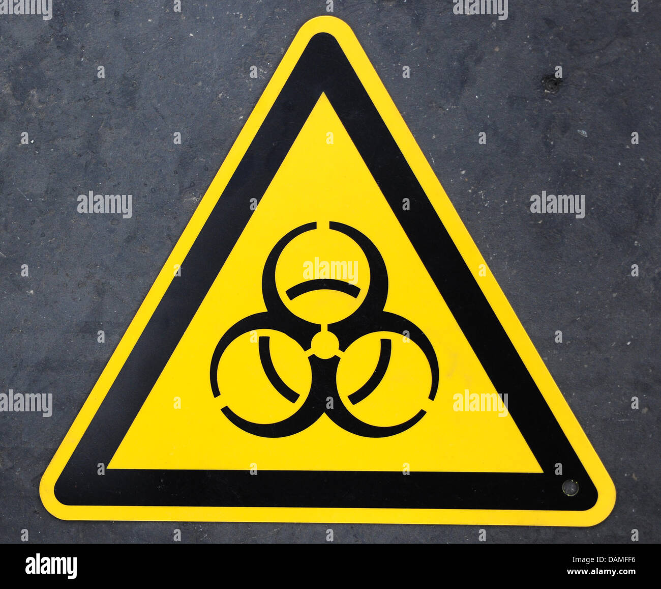 (ILLUSTRATION) An illustration dated 09 June 2011 shows a warning sign ...