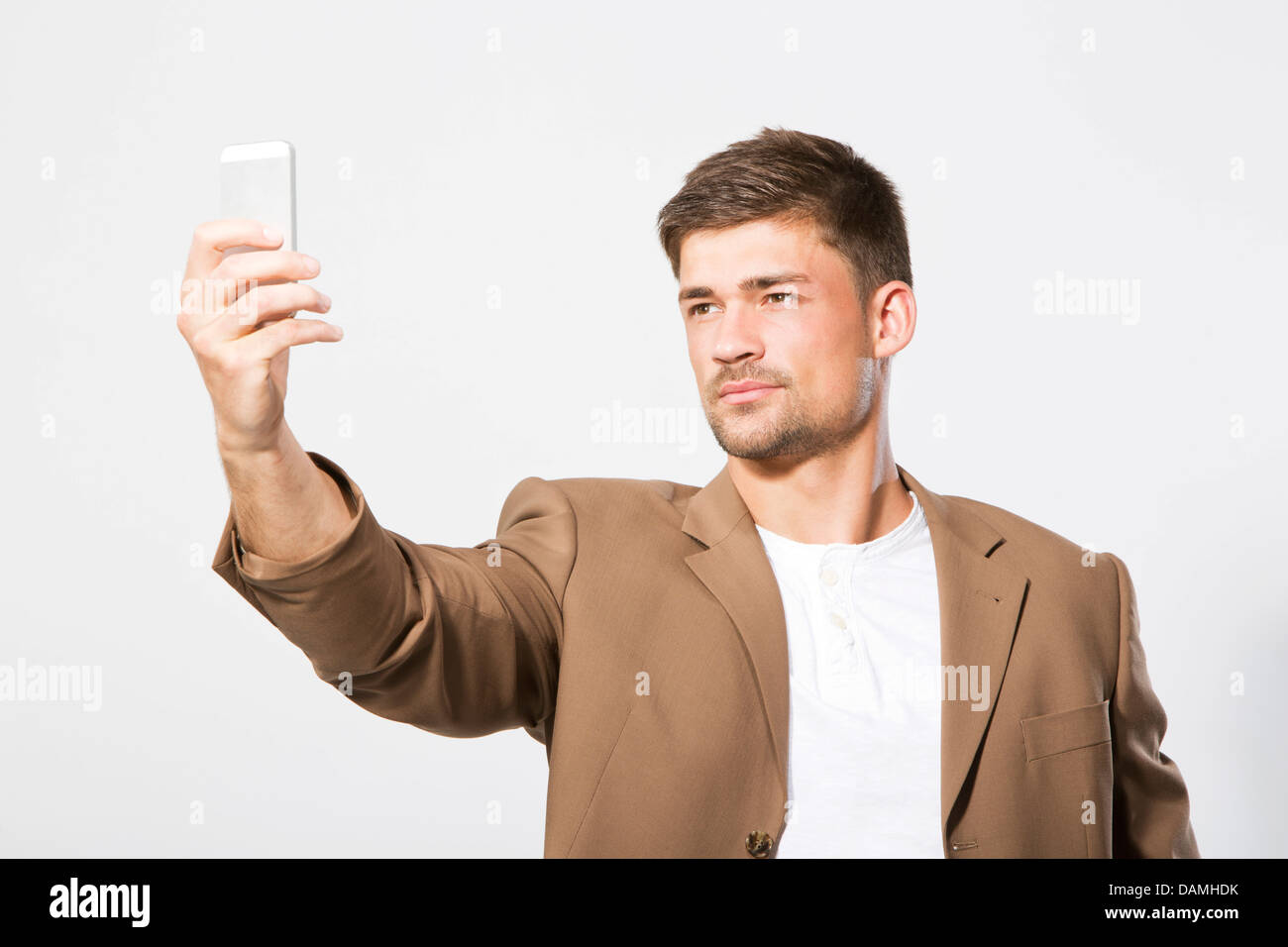 Picture young casual man Cut Out Stock Images & Pictures - Alamy