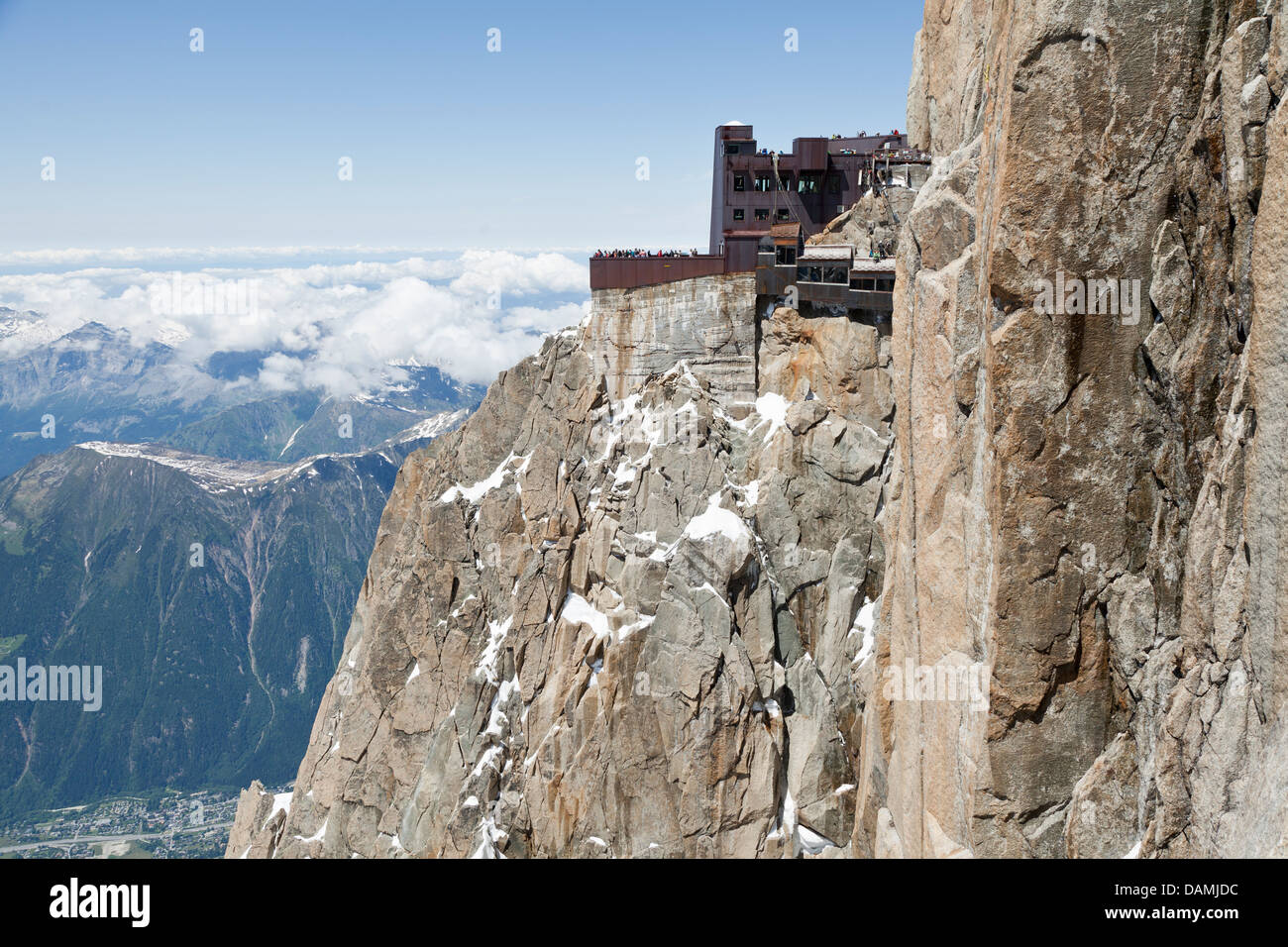 View from Aiguille du Midi Stock Photo - Alamy