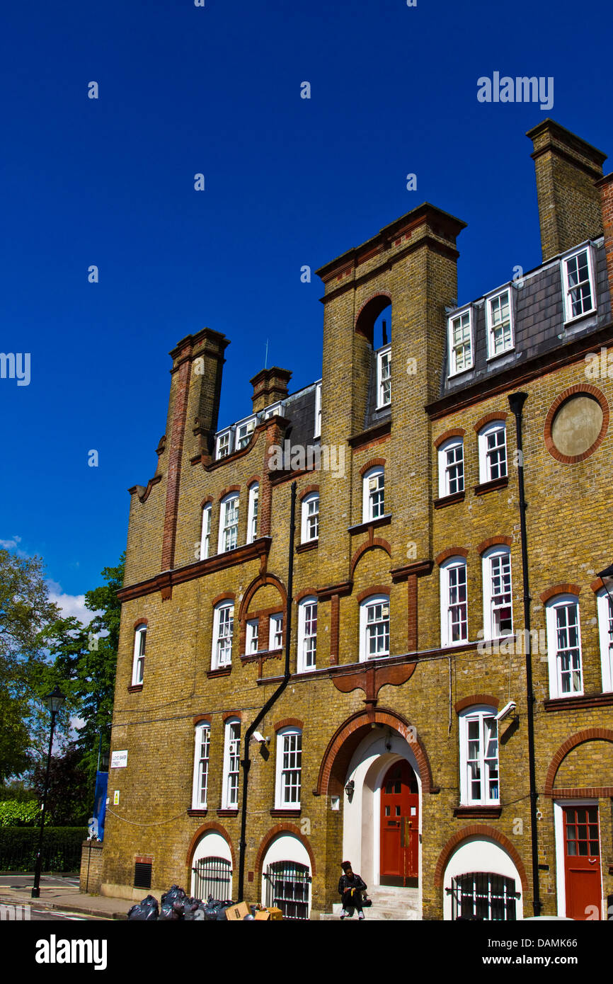 Victorian style building on Lloyd Baker street in Clerkenwell, London Stock Photo