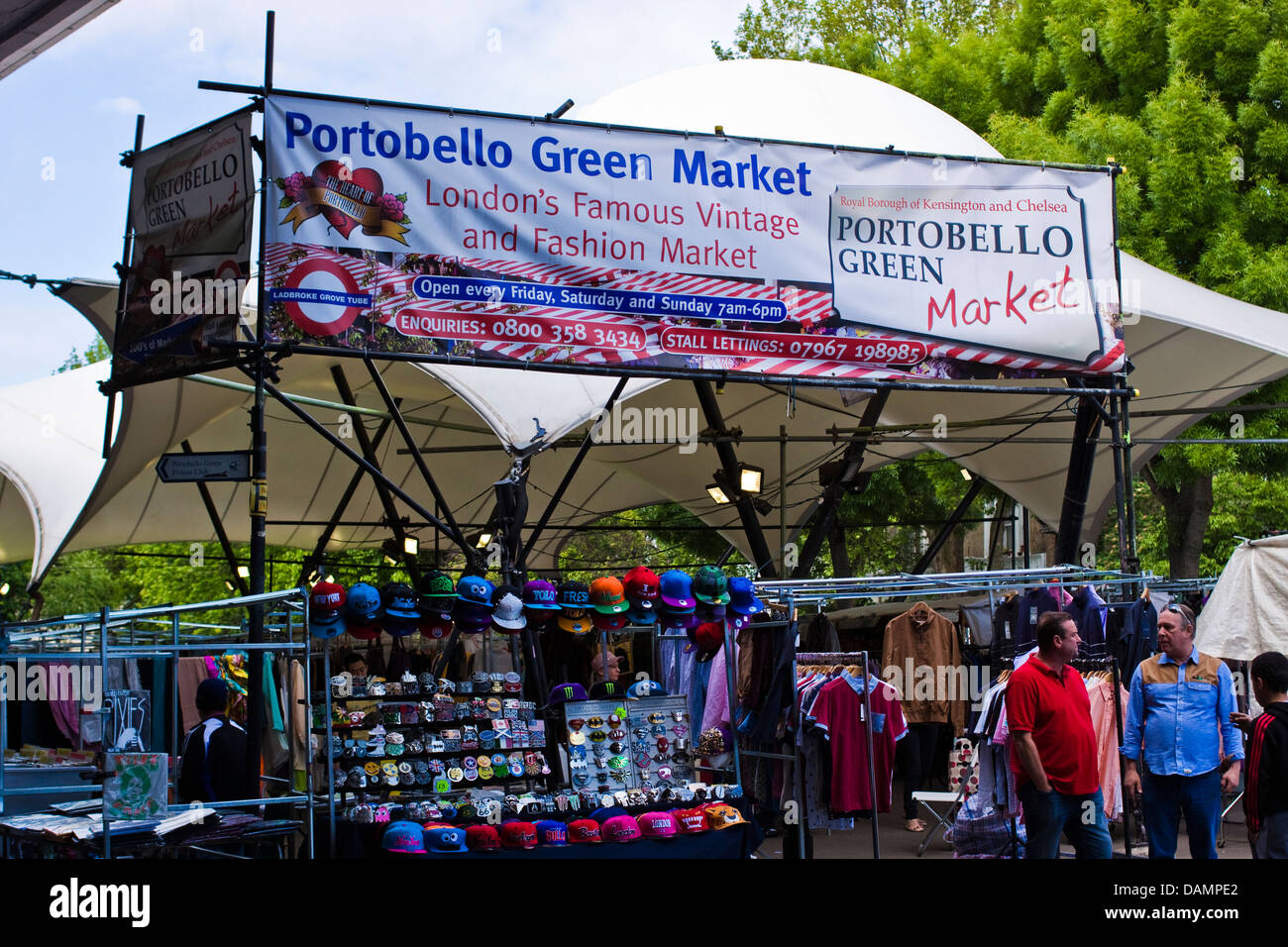 Portobello Green market Notting Hill, London Stock Photo Alamy