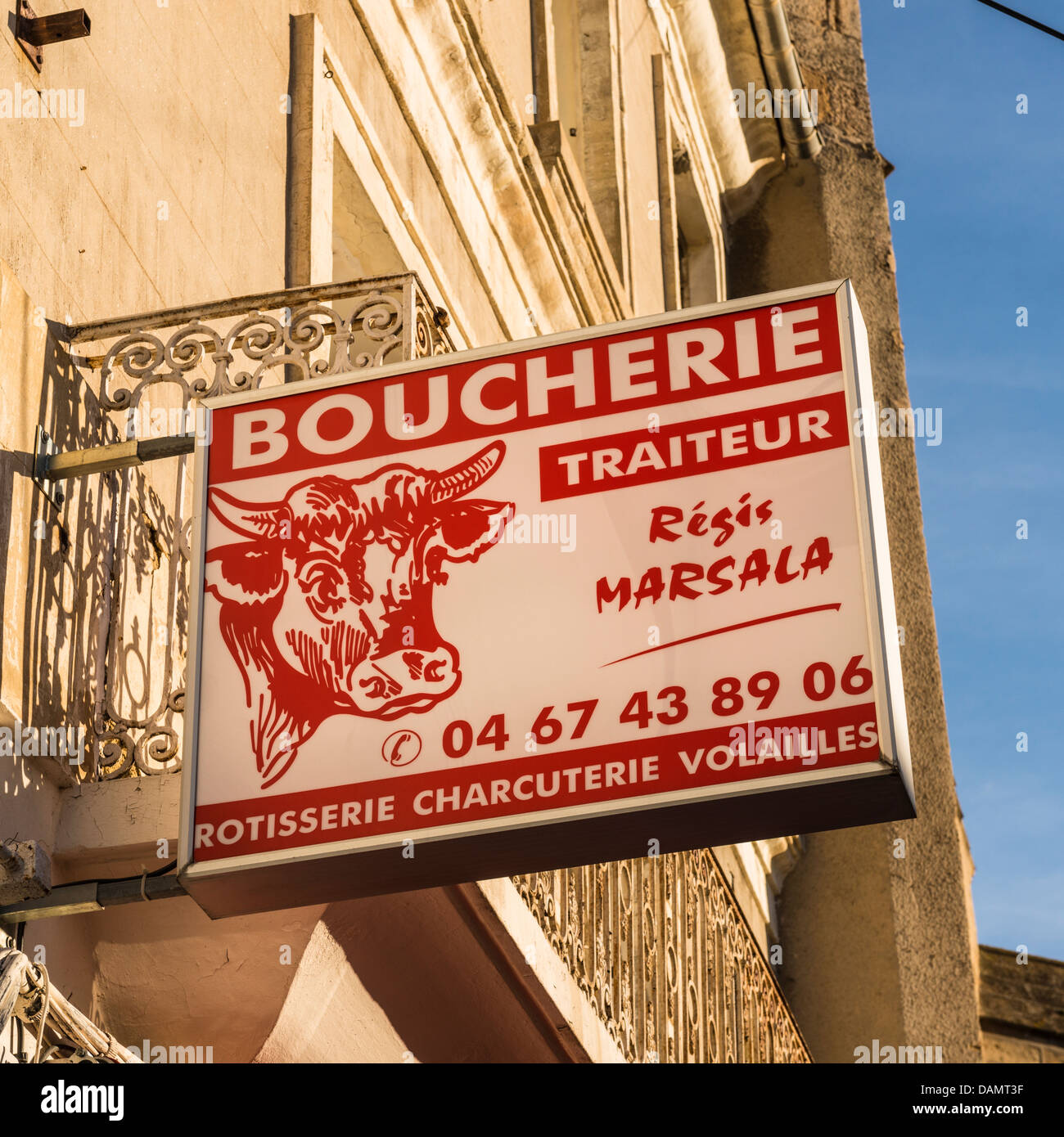 French butcher hi-res stock photography and images - Alamy
