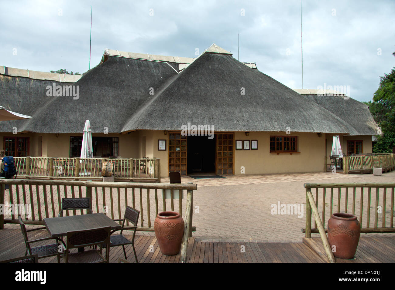 lodge at kruger national park, south africa Stock Photo