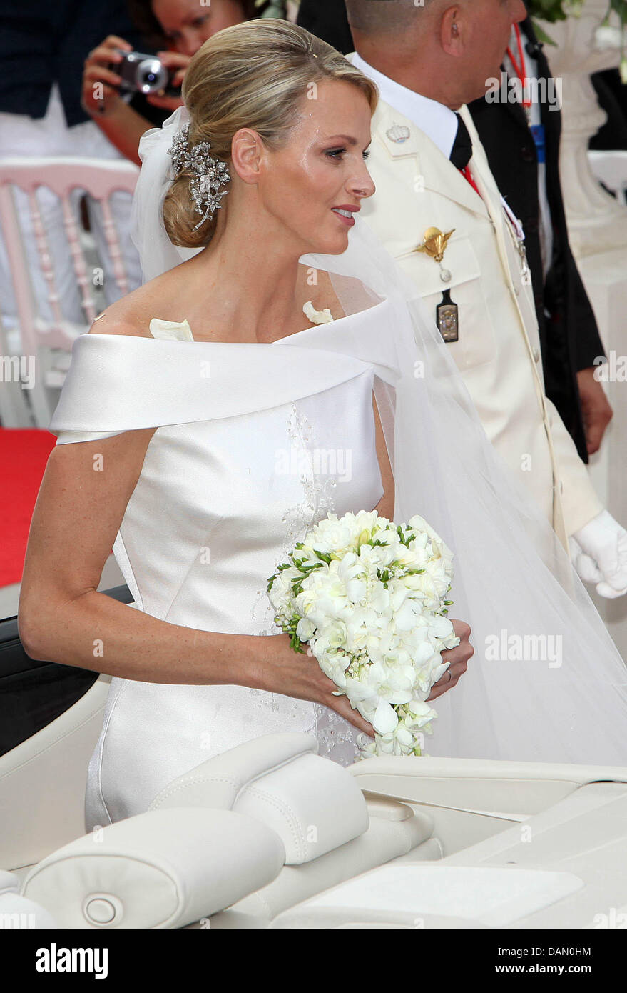 Princess Charlene And Prince Albert Ii Not Seen Leave After The