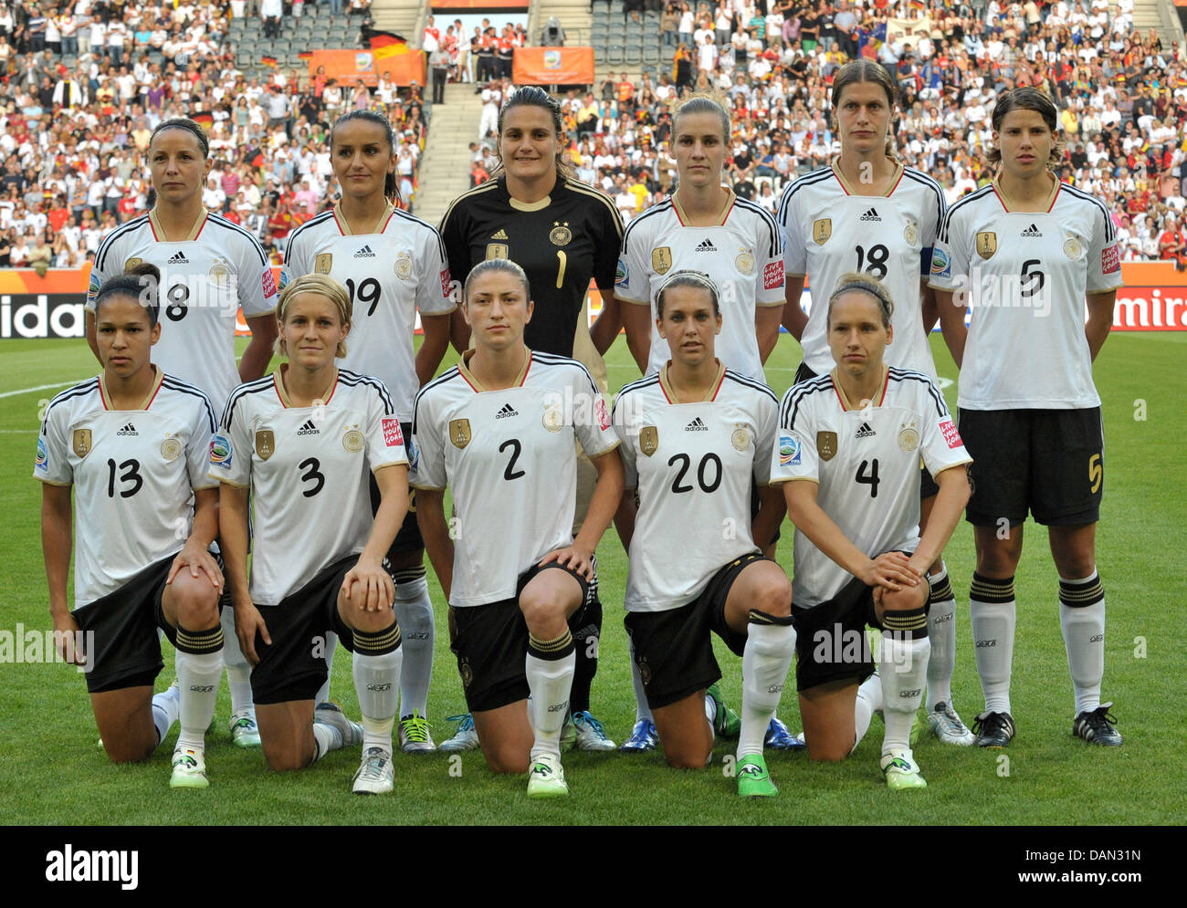 VIGNETTE PANINI WORLD CUP WOMEN GERMANY 2011 CAMILLE ABILY # 94 NEW