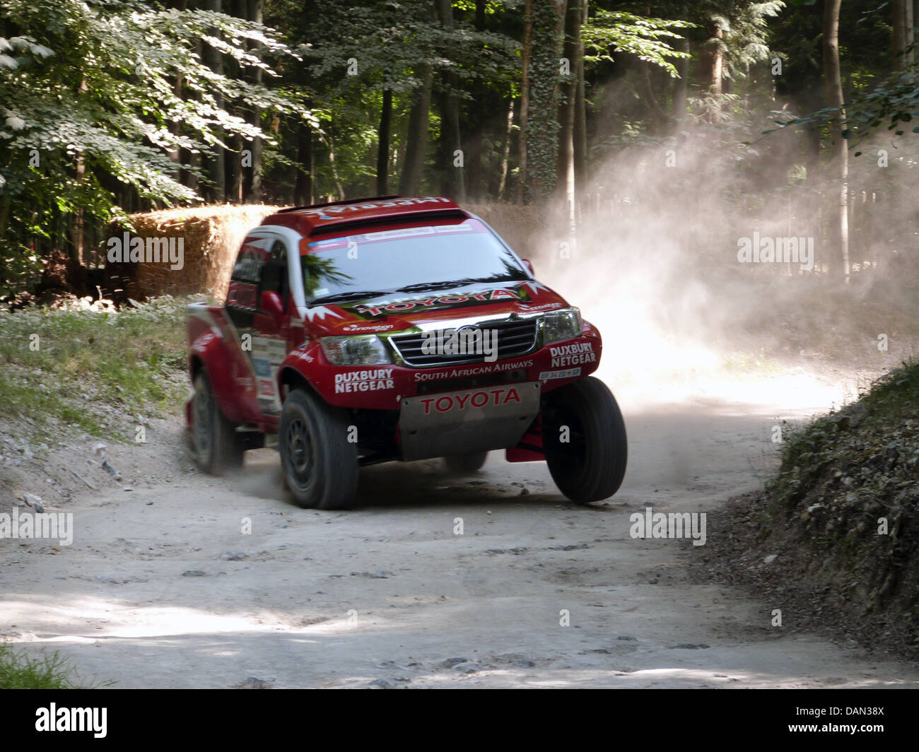 Toyota hi lux rally 2013 Goodwood festival of speed Stock Photo