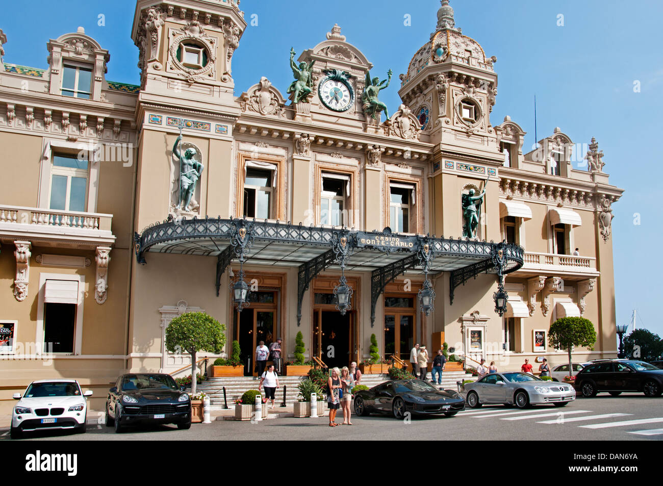 Grand Casino Monte Carlo Principality of Monaco French Riviera Cote D'Azur Stock Photo