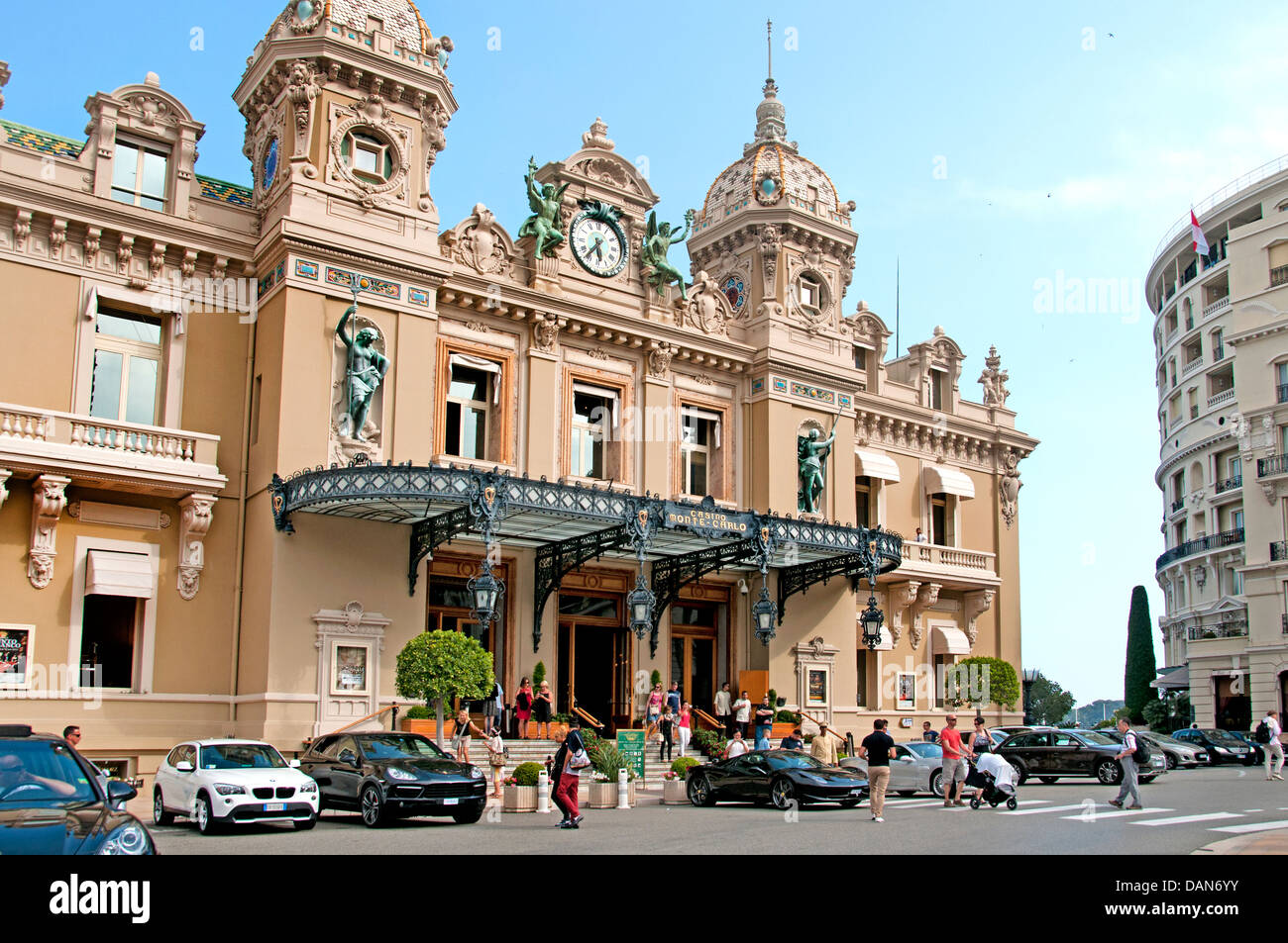Grand Casino Monte Carlo Principality of Monaco French Riviera Cote D'Azur Stock Photo