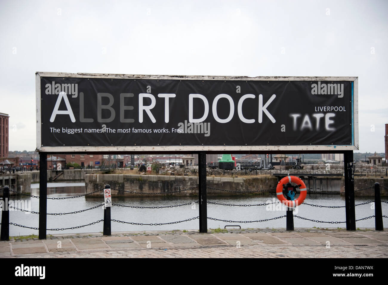 Tate Modern Liverpool Albert Dock Art Gallery UK Stock Photo Alamy