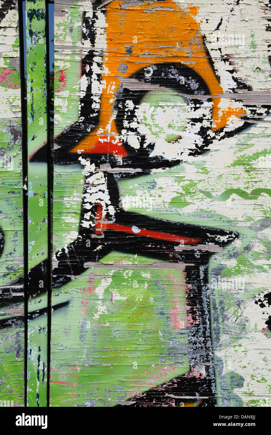 Germany, Berlin, Graffiti on wall Stock Photo - Alamy