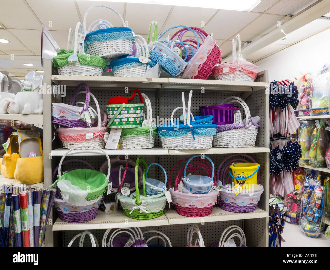 Traditional Easter Decorations Display, Kmart, NYC Stock Photo - Alamy