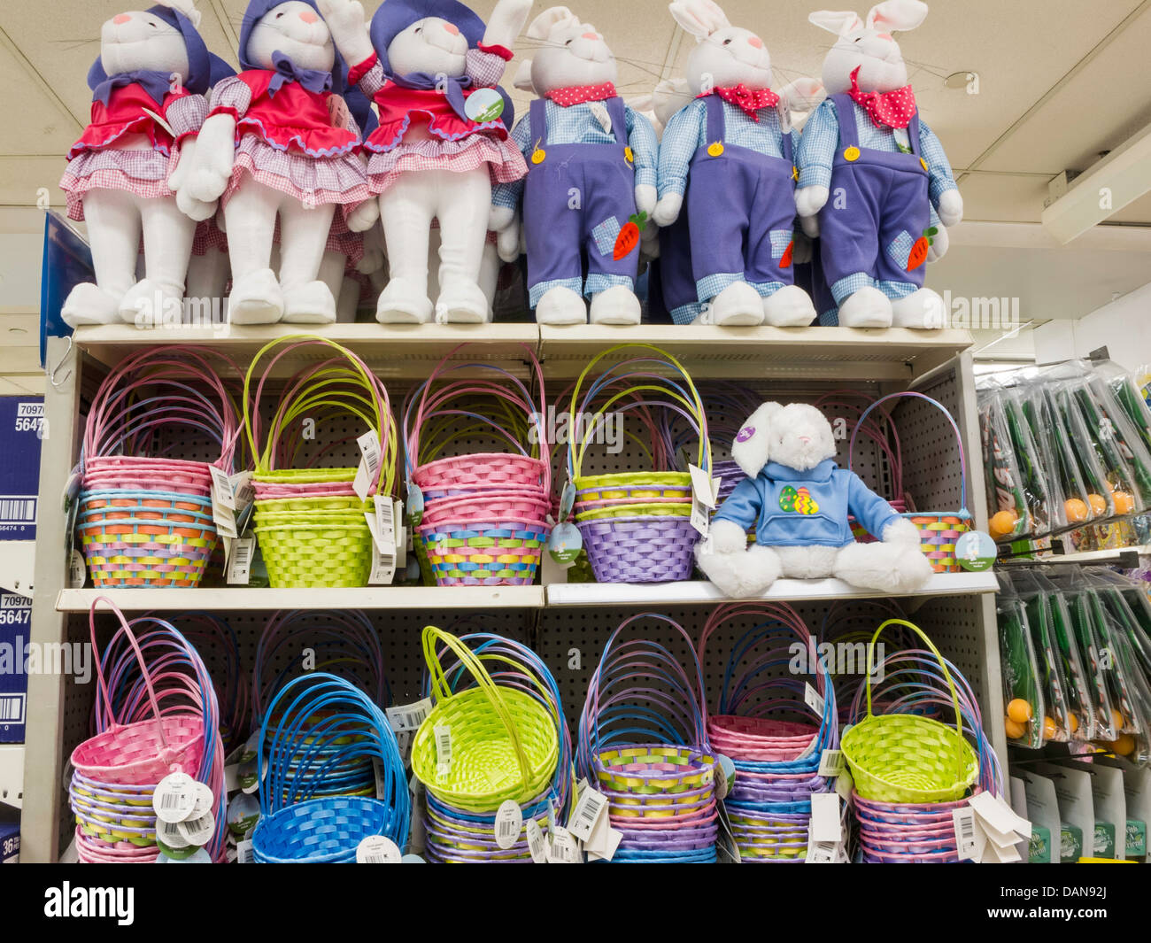 Traditional Easter Decorations Display, Kmart, NYC Stock Photo - Alamy