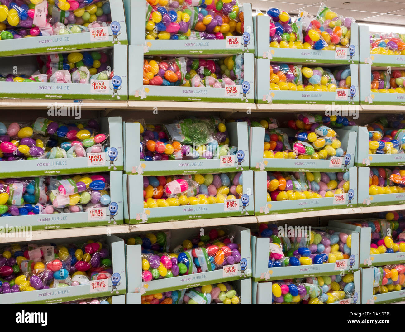 Traditional Easter Decorations Display, Kmart, NYC Stock Photo - Alamy