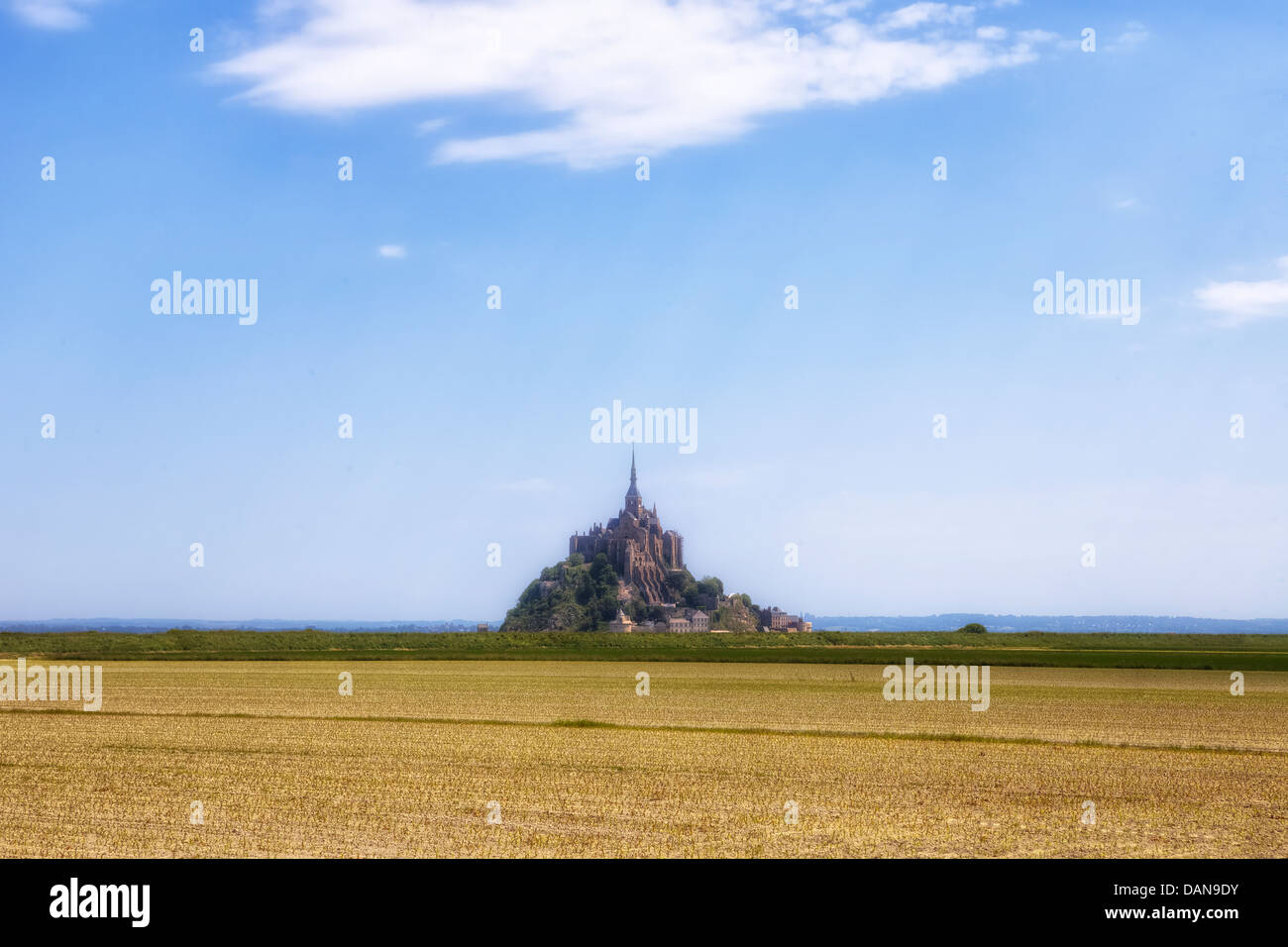 Le Mont-Saint-Michel, Avrachnes, Normandy, France Stock Photo