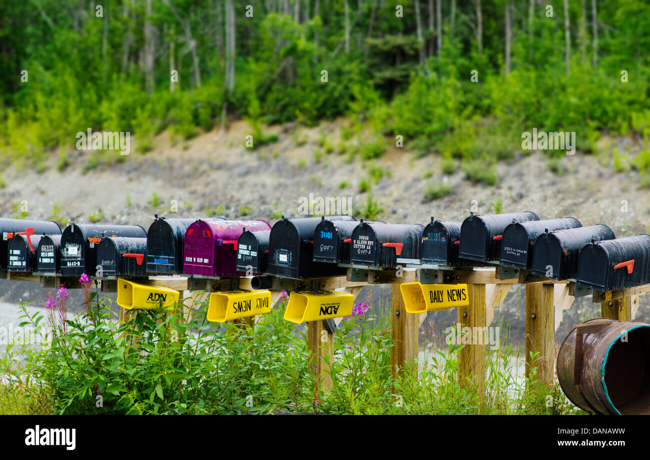 Rural post boxes hires stock photography and images Alamy