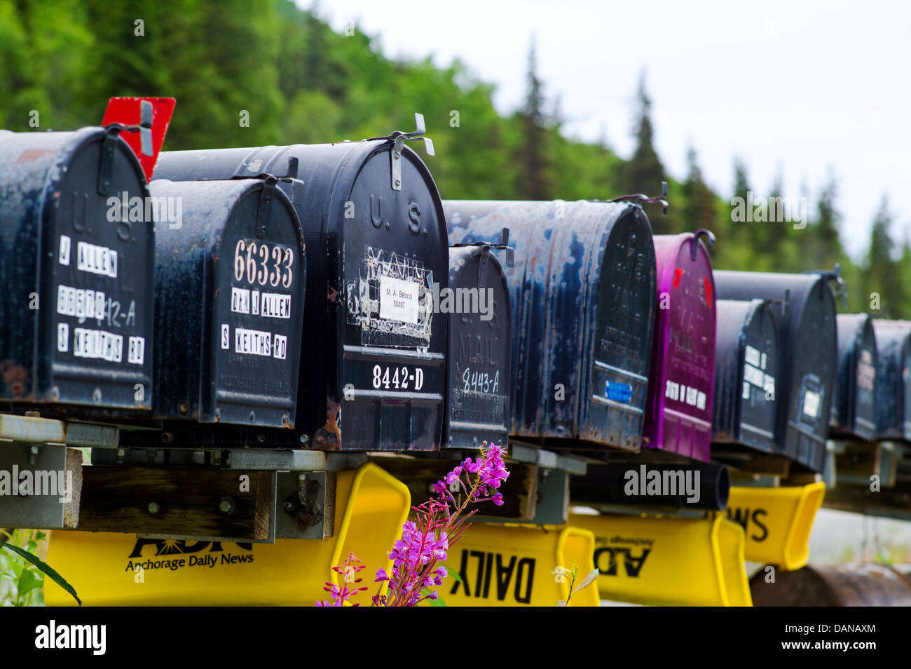 Community Postal Boxes Hi-res Stock Photography And Images - Alamy