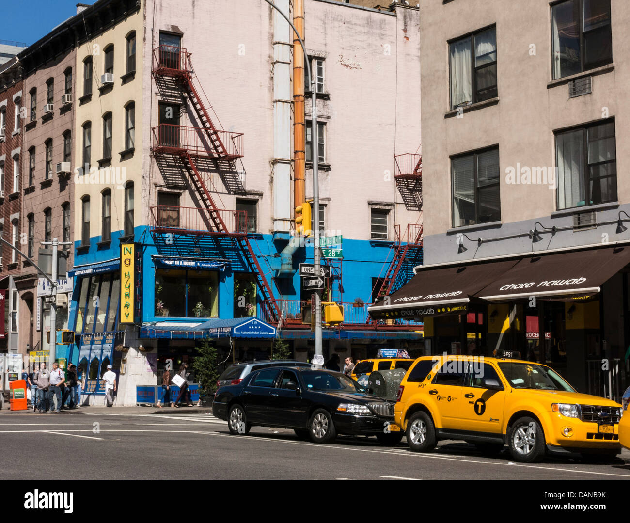 Indian Restaurant, Murray Hill, NYC Stock Photo Alamy