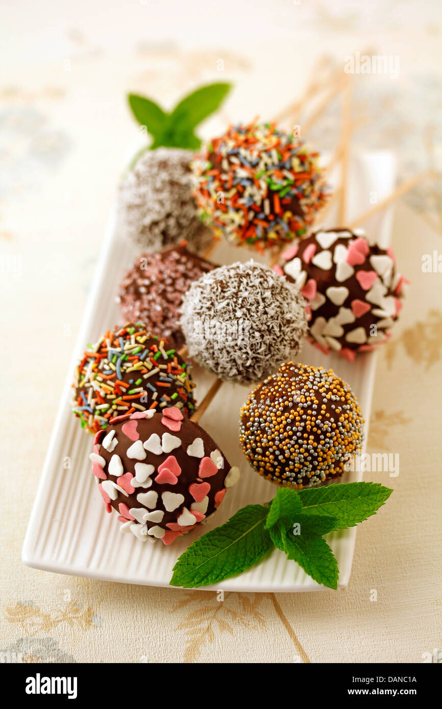 Schokoladen Cake Pops - Rezepte Suchen