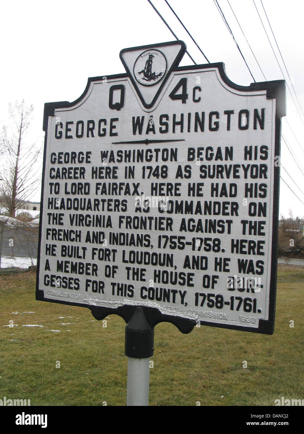 WASHINGTON Washington began his career here in 1748 as