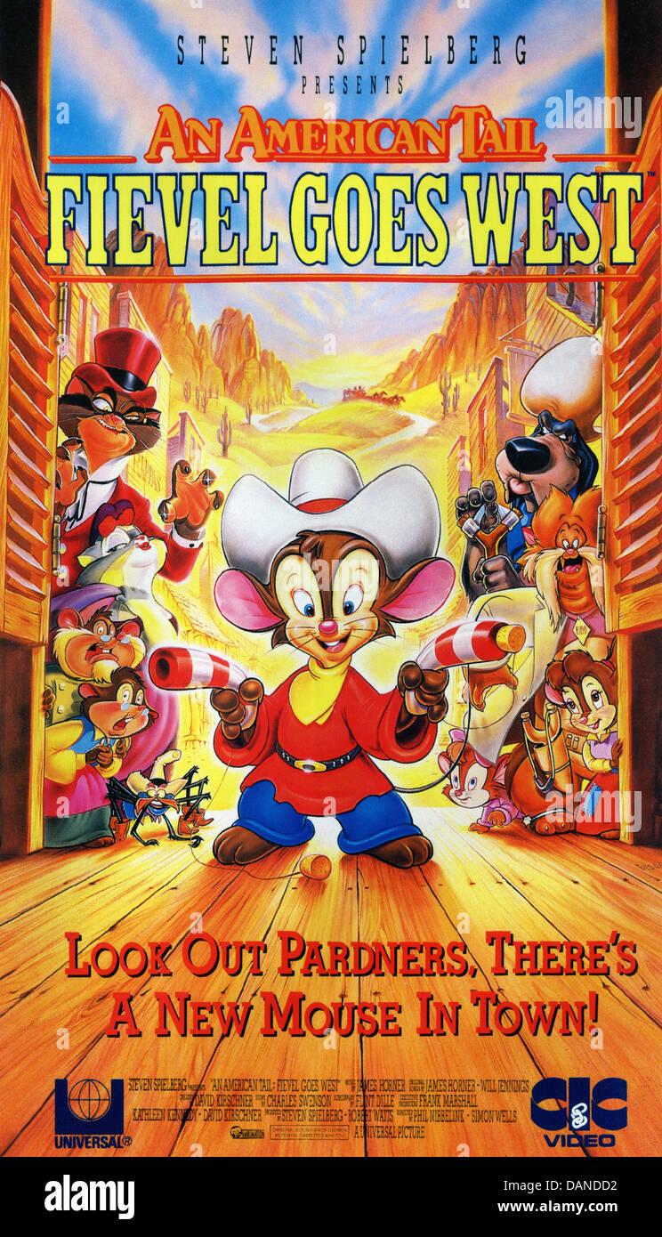 AN AMERICAN TAIL: FIEVEL GOES WEST (1991) (ANI) POSTER PHIL NIBBELINK (DIR)  AM2 001 MOVIESTORE COLLECTION LTD Stock Photo - Alamy