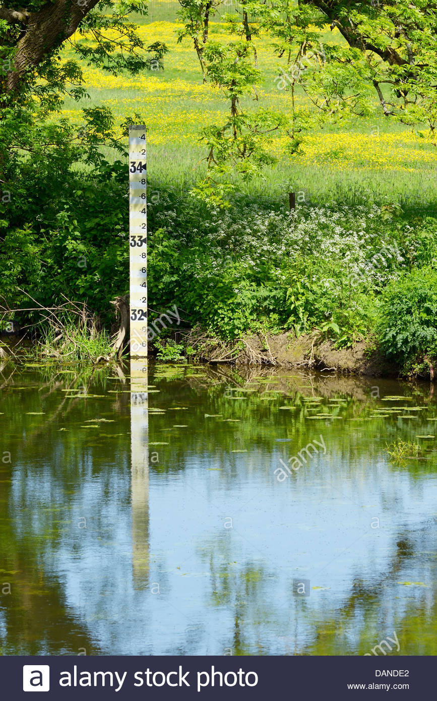 River Gauge Indicator High Resolution Stock Photography and Images Alamy