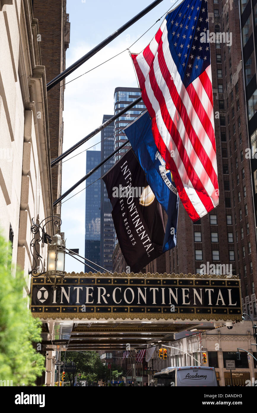 intercontinental hotel in midtown manhattan new york city
