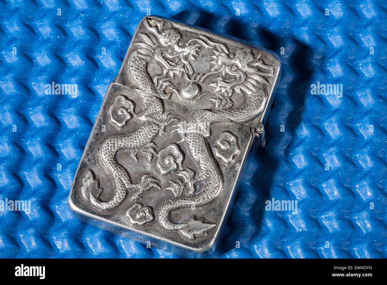 Close up, Vintage Park Dragon Cigarette Lighter Stock Photo Alamy