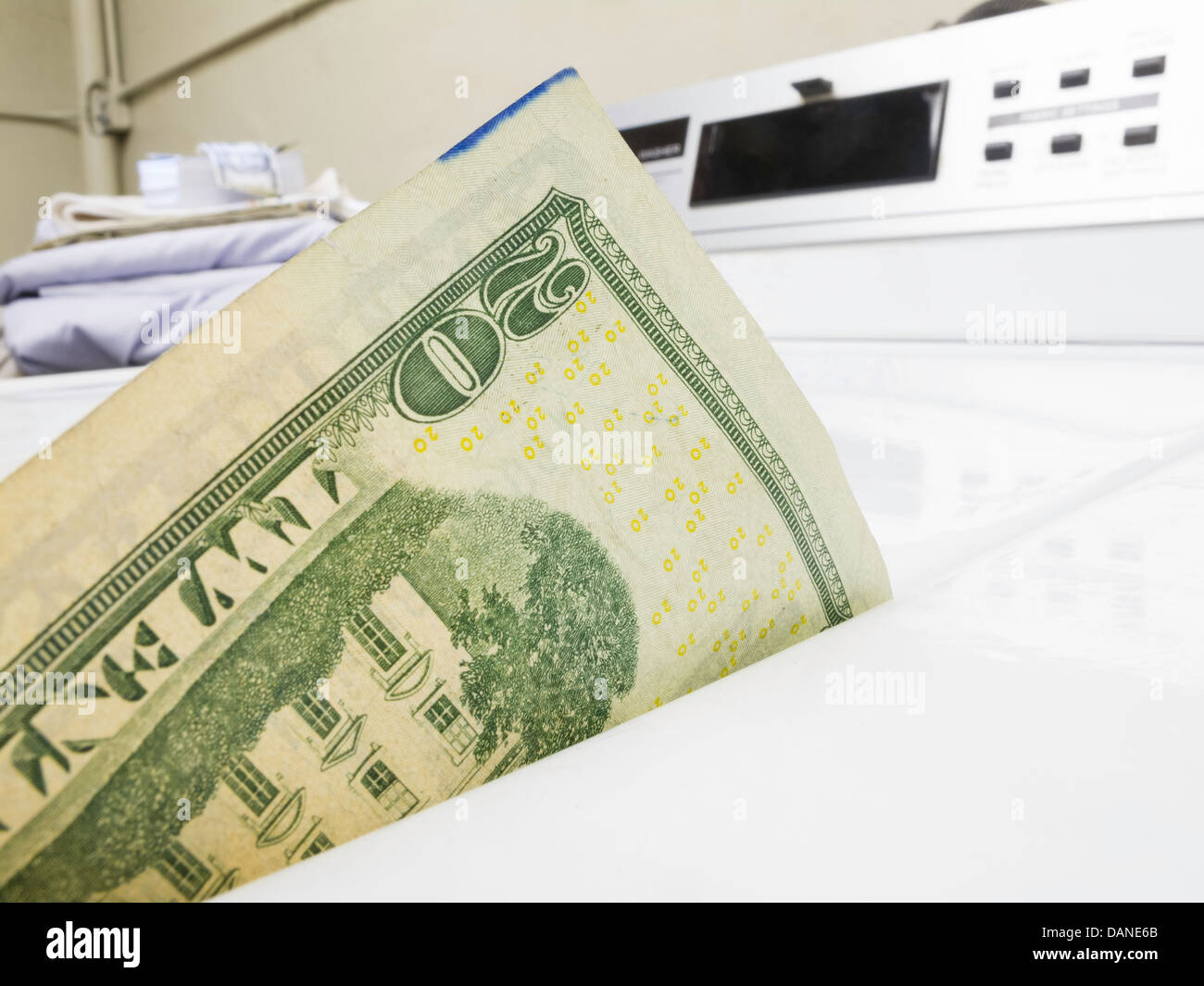 Laundering Money Notes Concept Stock Photo