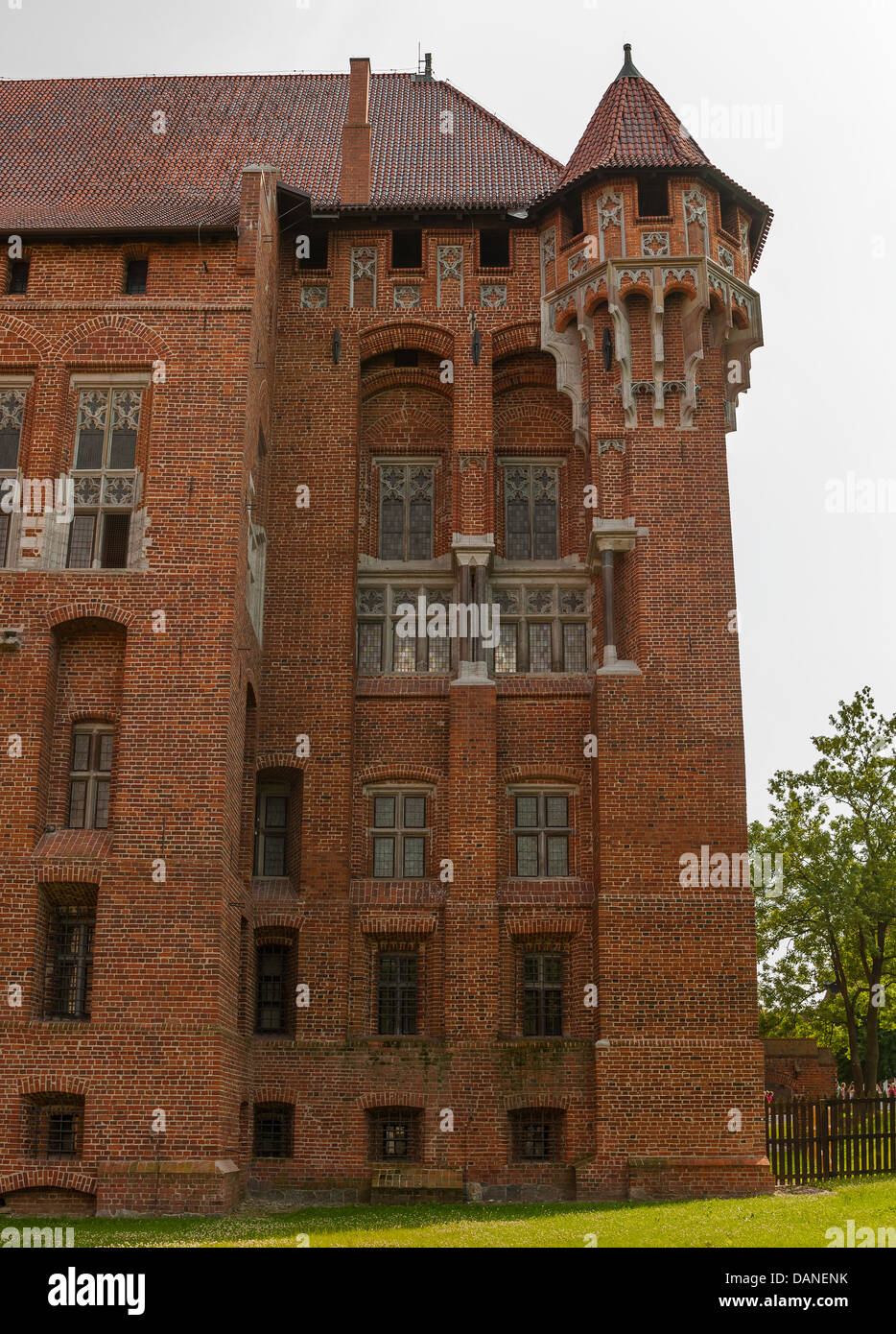 Malbork castle Stock Photo
