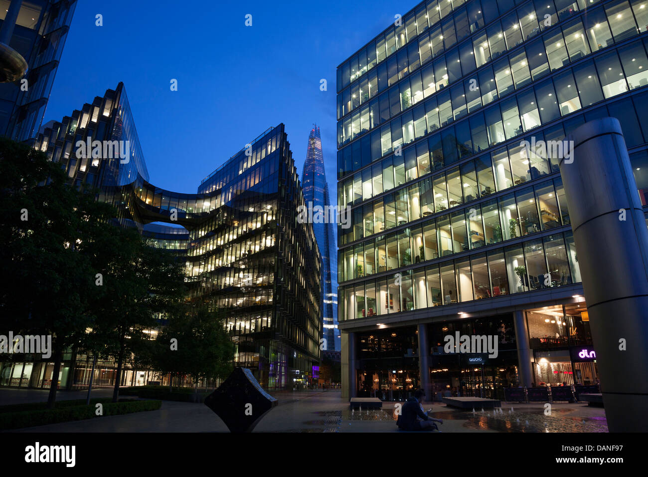 More London Place, The Shard, London Stock Photo Alamy