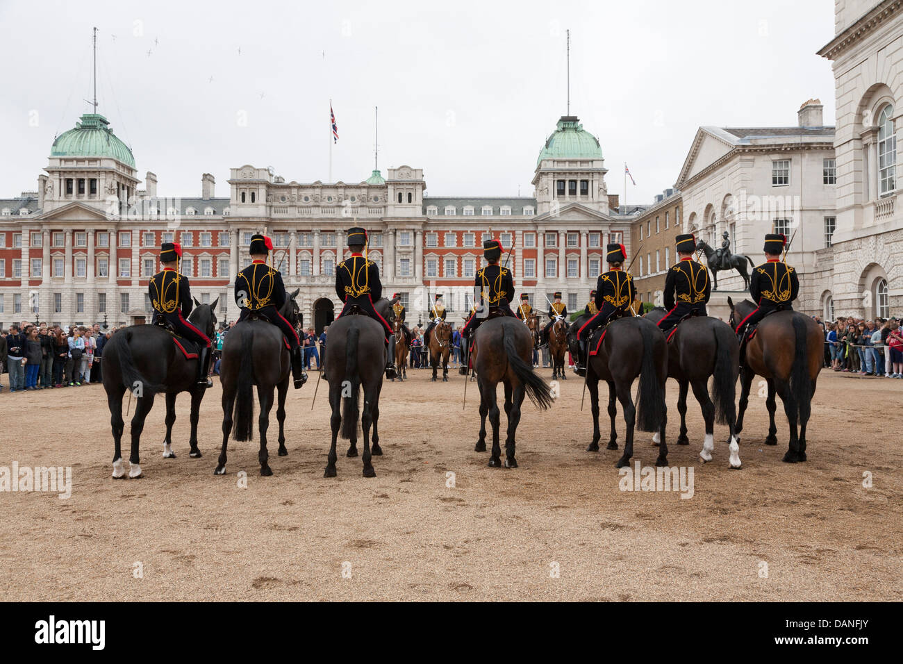 Horse Guards Parade, Whitehall, London, UK Stock Photo