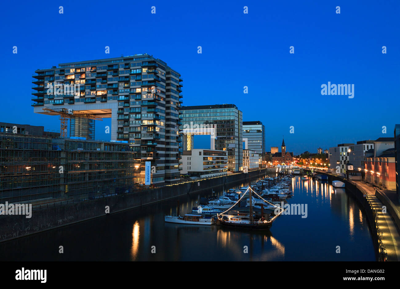 The Rheinauhafen, Rheinau harbour, is a 15.4 hectares (38 acres) urban regeneration project in