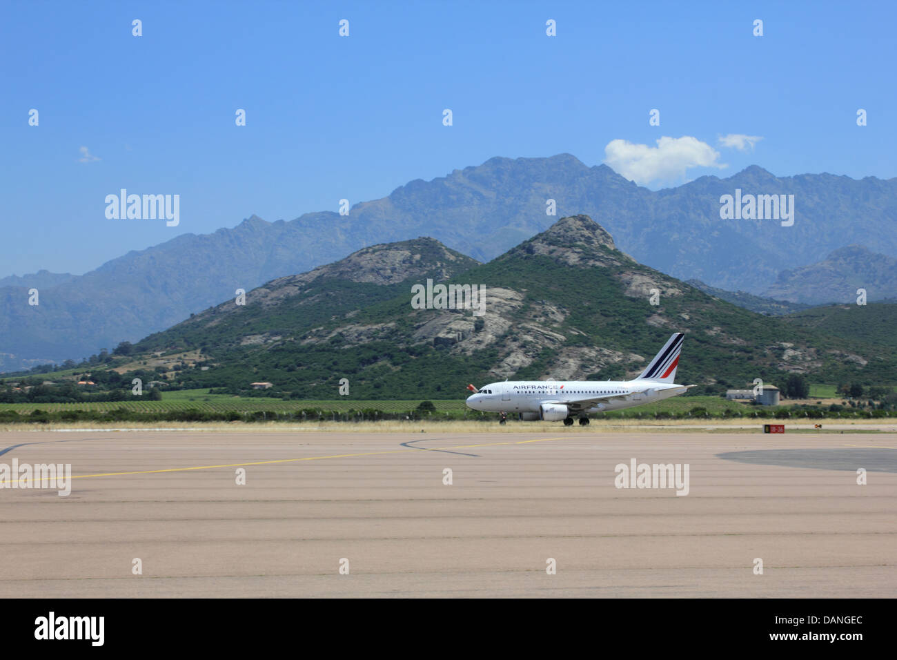 Calvi Airport, Corsica, France Stock Photo Alamy