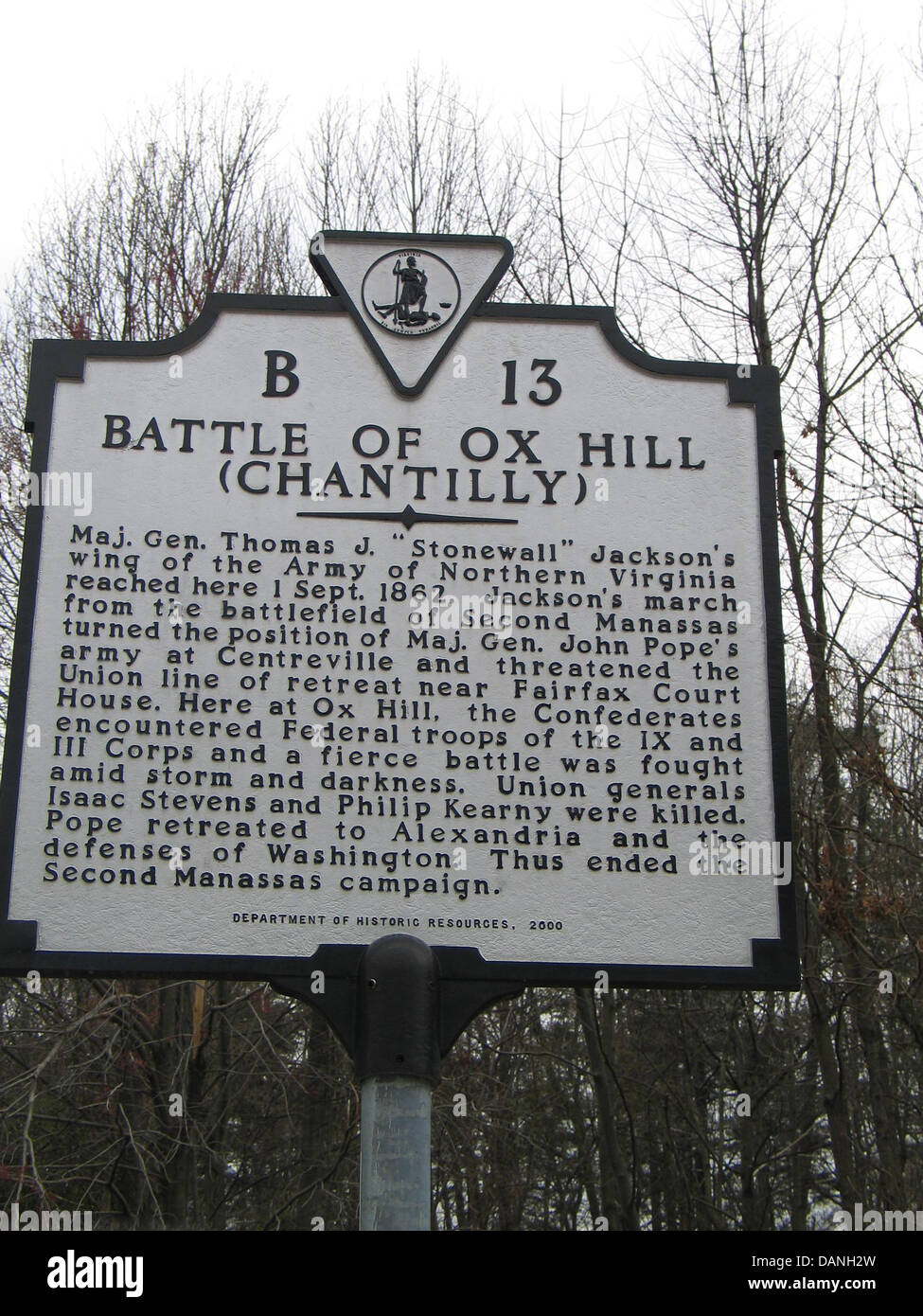 American civil war battle chantilly High Resolution Stock Photography