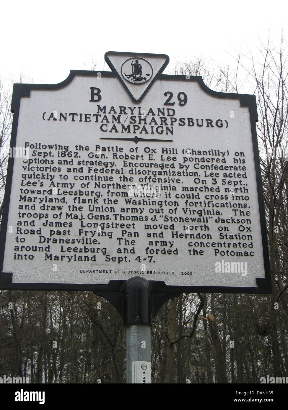 American civil war battle chantilly High Resolution Stock Photography