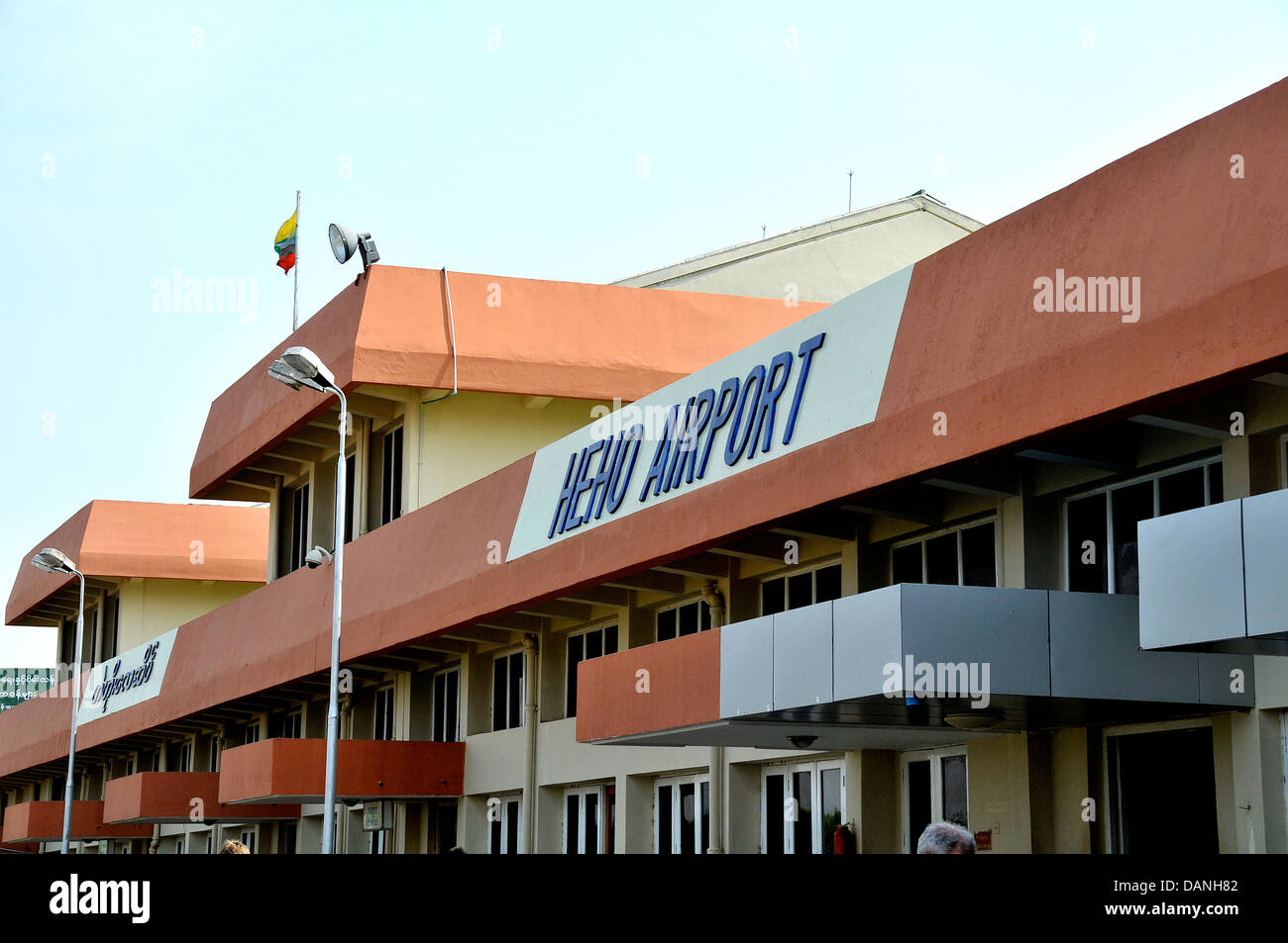 Heho airport Myanmar Stock Photo