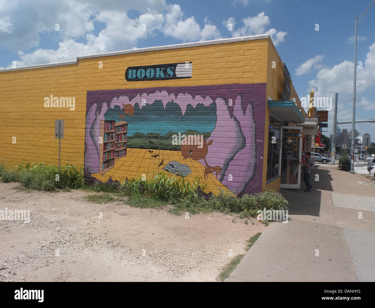 South Congress Avenue Austin Texas Shops signs Stock Photo - Alamy