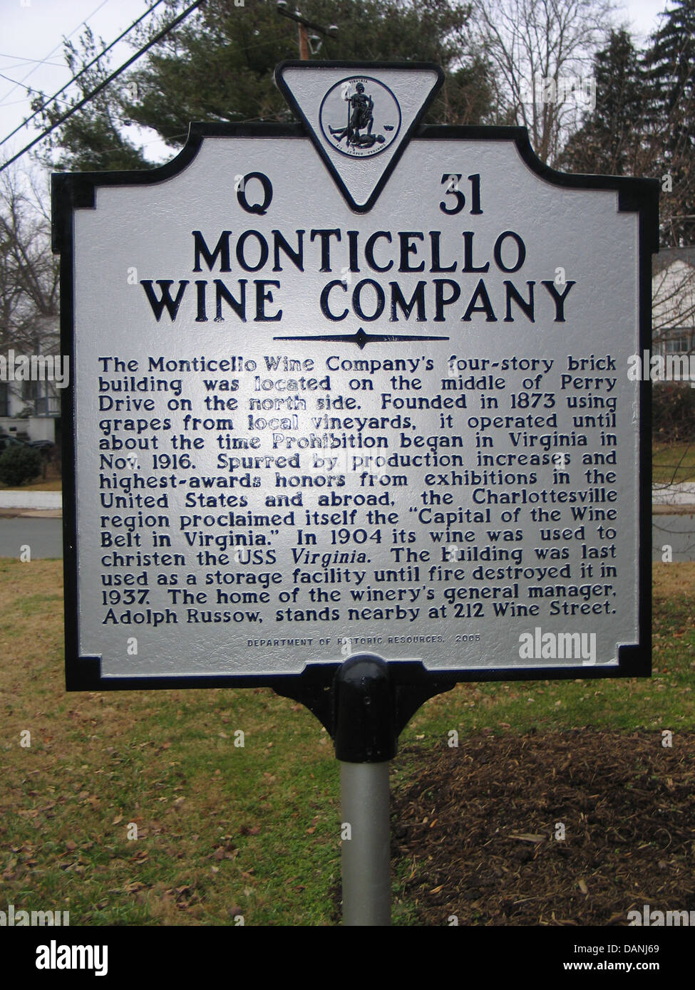 MONTICELLO WINE COMPANY The Monticello Wine Company's fourstory brick