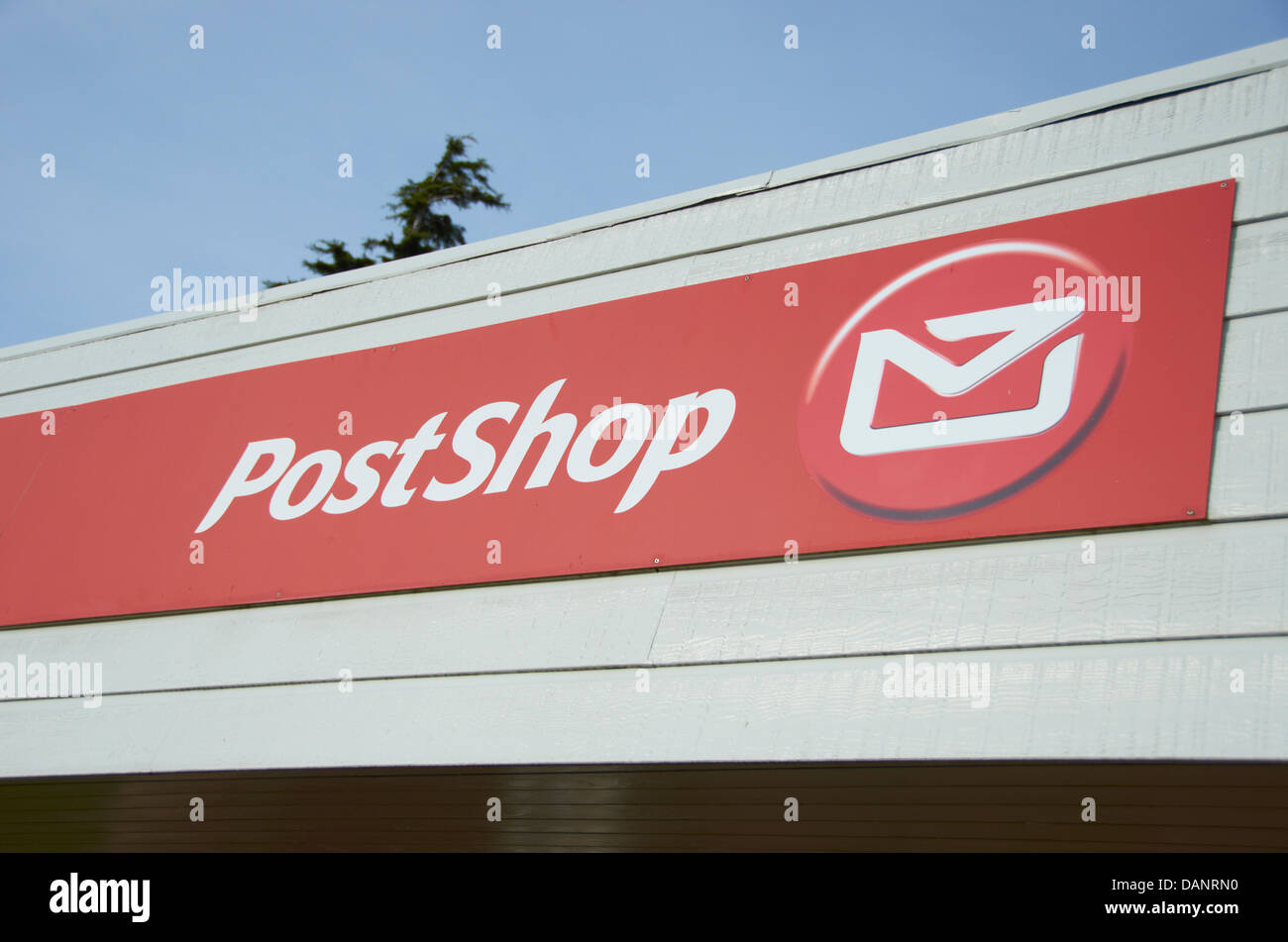 Postshop in New Zealand Stock Photo