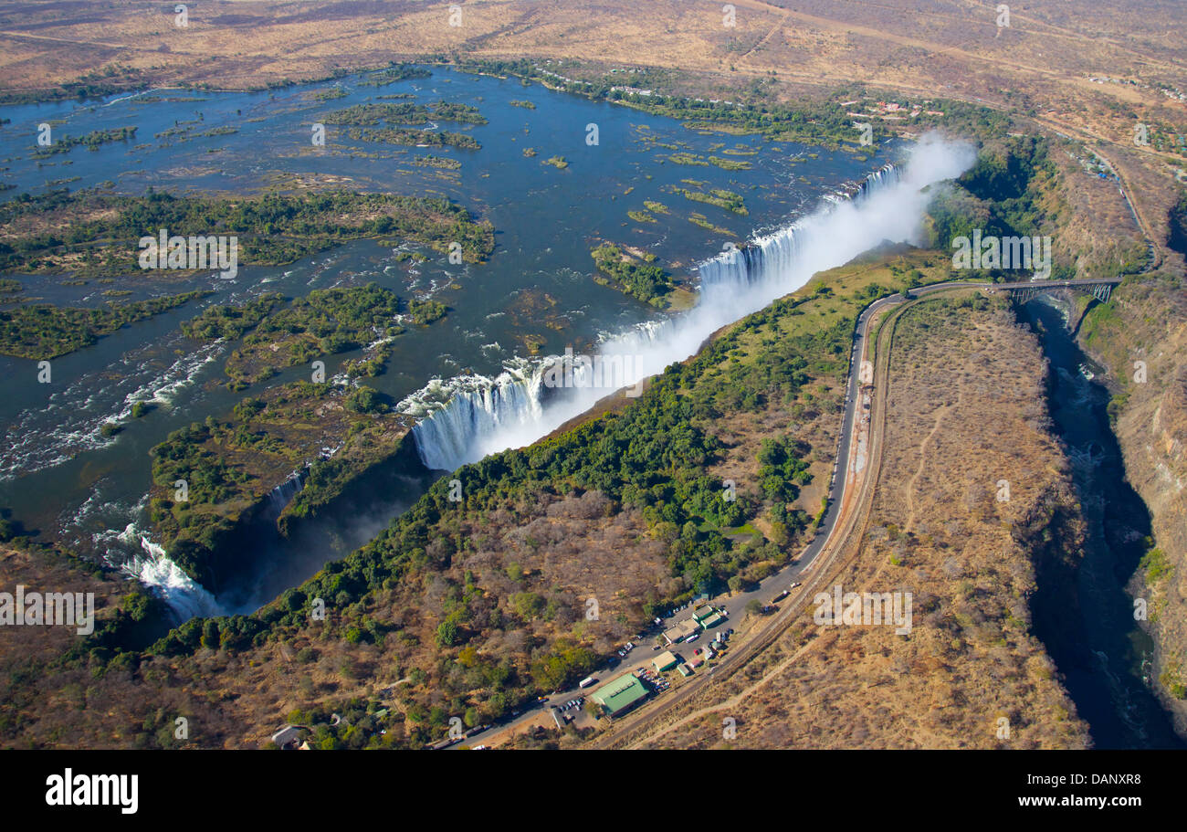 Aerial view of zambezi river hires stock photography and images Alamy