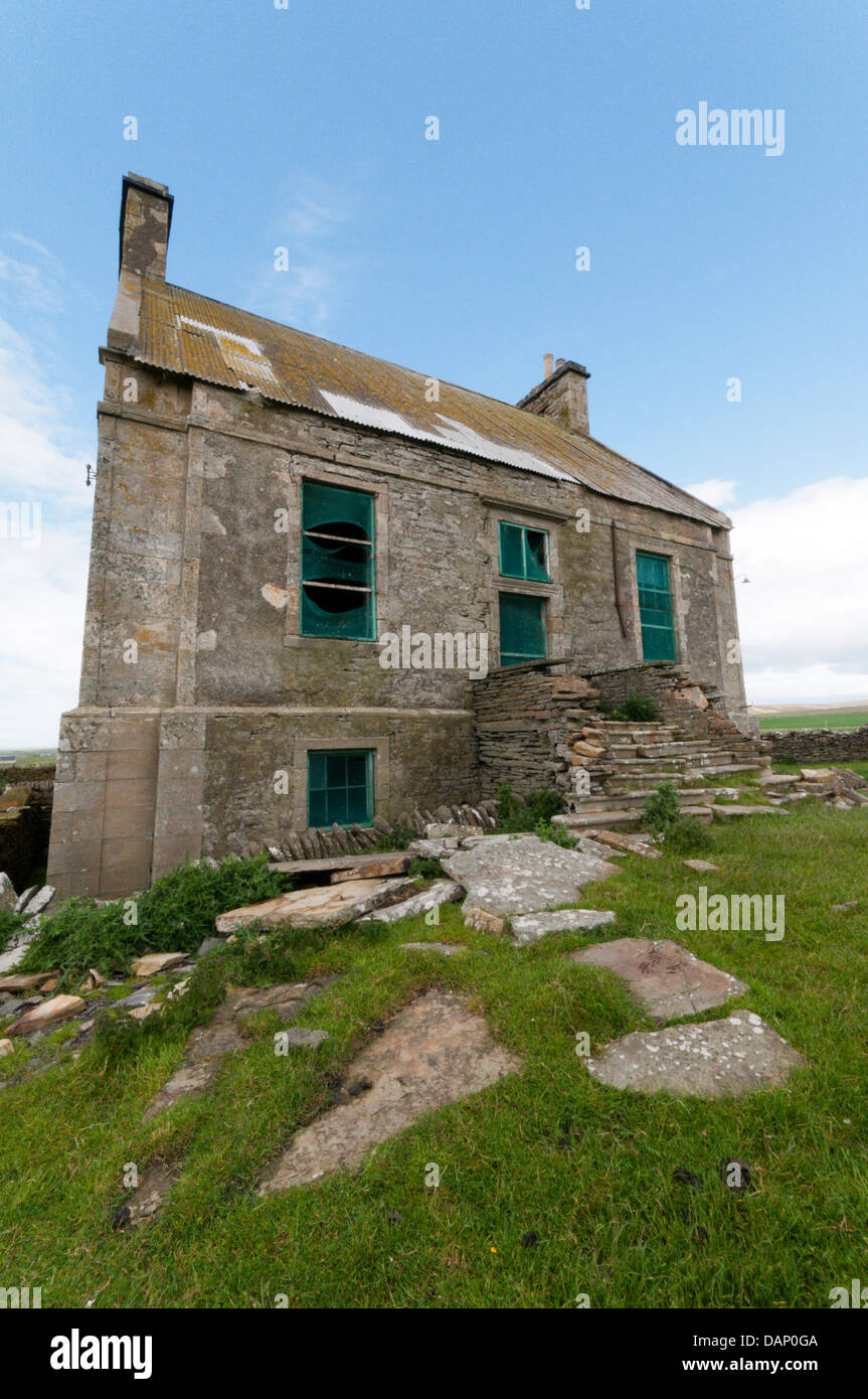 The  Hall of Clestrain on Mainland Orkney, birthplace of John Rae the 19th century Arctic explorer. Stock Photo